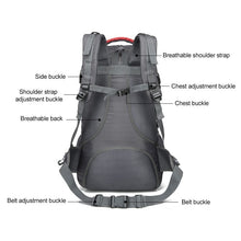 Load image into Gallery viewer, 40L Waterproof Outdoor & Travel Backpack