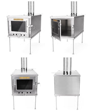 Load image into Gallery viewer, Ultralight Titanium Alloy Wood Stove