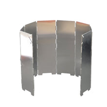 Load image into Gallery viewer, Aluminum Alloy Camping Stove Windshield