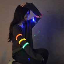 Load image into Gallery viewer, 1pcs/set LED Light Armband USB Rechargeable