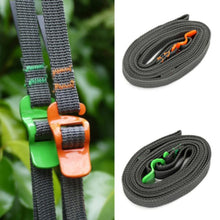 Load image into Gallery viewer, 2 Pcs 250CM Load 125kg Durable Nylon Cargo Tie Down Strap with Cam Buckle