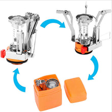 Load image into Gallery viewer, Portable Mini Gas Camping Stove
