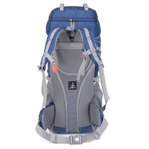 60L Waterproof Hiking & Camping Bag w/Internal Rain Cover