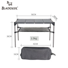 Load image into Gallery viewer, Aluminum Alloy Folding Portable Picnic and Camping Table (2 Options)
