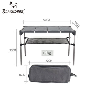 Aluminum Alloy Folding Portable Picnic and Camping Table (2 Options)