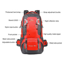 Load image into Gallery viewer, 40L Waterproof Outdoor &amp; Travel Backpack
