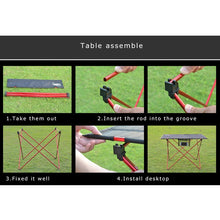 Load image into Gallery viewer, Foldable Chair &amp; Picnic Table Sets - Aluminum Alloy
