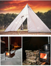 Load image into Gallery viewer, Ultralight Titanium Alloy Wood Stove

