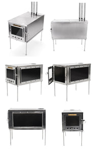 Ultralight Titanium Alloy Wood Stove
