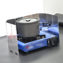 Load image into Gallery viewer, Aluminum Alloy Camping Stove Windshield
