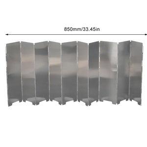 Aluminum Alloy Camping Stove Windshield