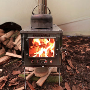 Ultralight Titanium Alloy Wood Stove