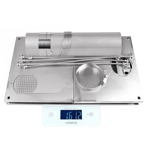 Ultralight Titanium Alloy Wood Stove