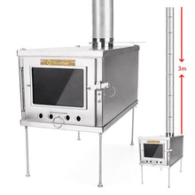 Load image into Gallery viewer, Ultralight Titanium Alloy Wood Stove
