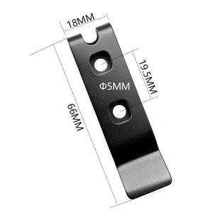 1pc K Clip Sheath Kydex Waist Clip N8U4
