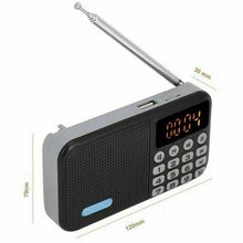 Load image into Gallery viewer, Rechargeable Pocket-size Digital FM Radio w/Bluetooth
