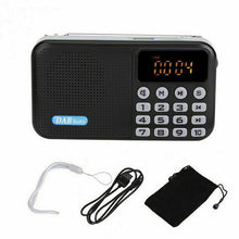 Load image into Gallery viewer, Rechargeable Pocket-size Digital FM Radio w/Bluetooth
