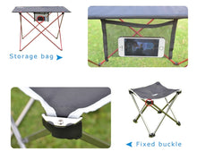 Load image into Gallery viewer, Foldable Chair &amp; Picnic Table Sets - Aluminum Alloy
