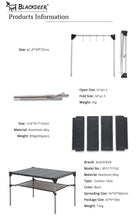 Load image into Gallery viewer, Aluminum Alloy Folding Portable Picnic and Camping Table (2 Options)
