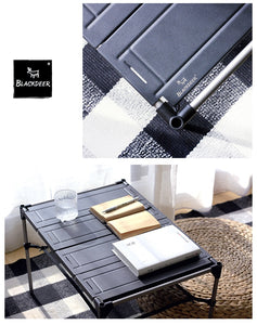 Aluminum Alloy Folding Portable Picnic and Camping Table (2 Options)