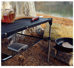 Aluminum Alloy Folding Portable Picnic and Camping Table (2 Options)