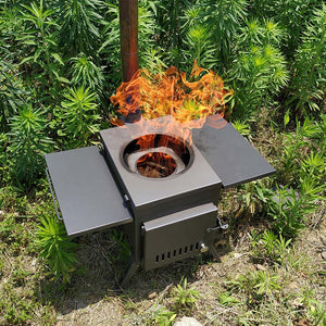 Folding Firewood Stove - Portable