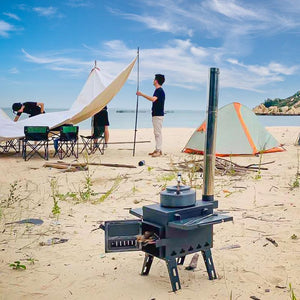 Folding Firewood Stove - Portable