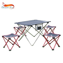 Load image into Gallery viewer, Foldable Chair &amp; Picnic Table Sets - Aluminum Alloy
